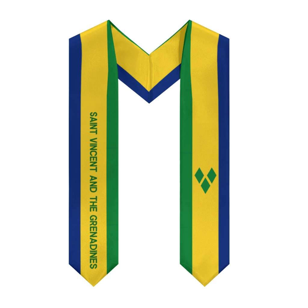 More design Graduation shawl Saint Vincent and the Grenadines United States Stole Sash Honor Study Aboard International Students