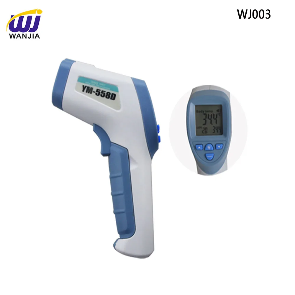 WANJIA Electric Infrared Thermometer Gun for Pets Non-Contact Veterinary Instrument for Dogs Cats Pigs Cattle Sheep Horses