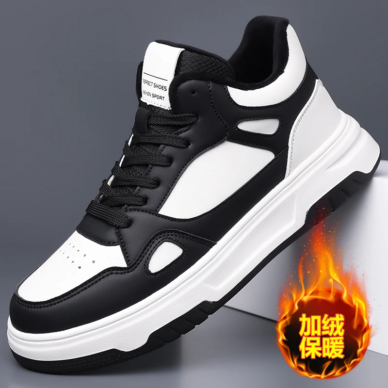 

Couple Walking Shoes for Men Women 2025 New Casual Outdoor White Leather Sneakers Thick Sole Fashiona Running Sports Shoes