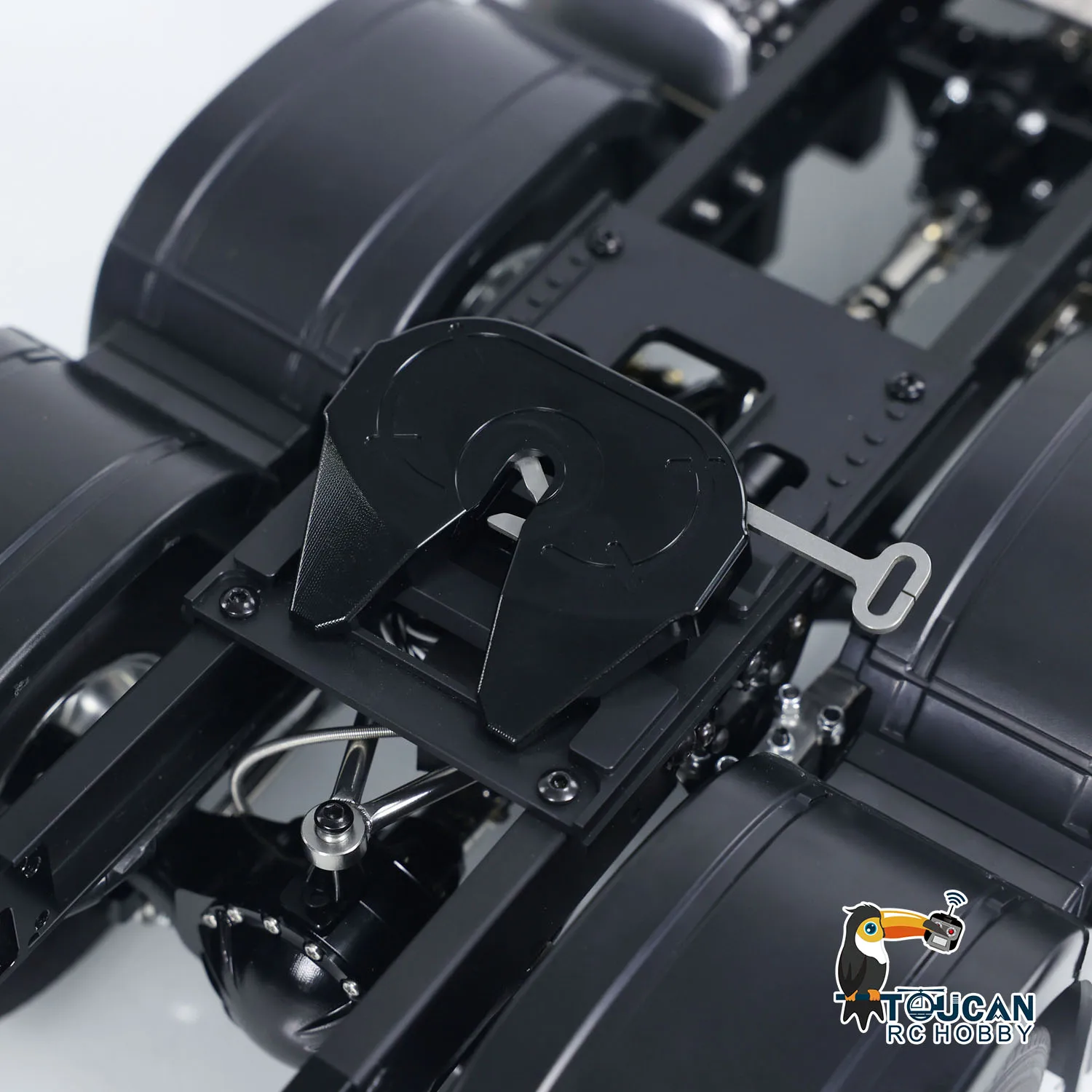 LESU 6x6 RC Tractor Truck RTR Metalen Chassis 1/14 Radio Control Voertuig Auto Geschilderd Gemonteerd Licht Geluid Roken motor Speelgoed