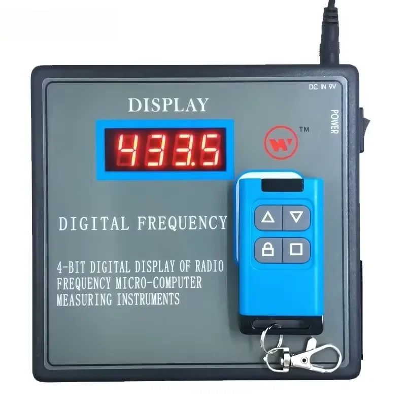 Benchtop Frequency Tester for Automotive Electrical Systems Garage Equipment Roller Shutter Remote Control Signal Measurement