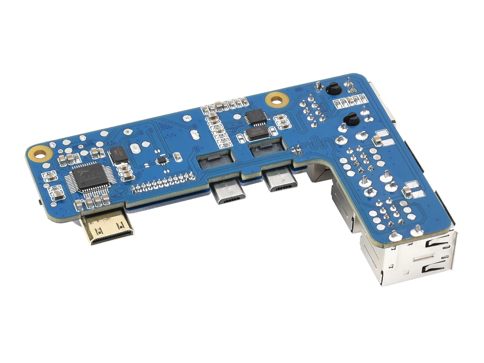 Picture 4: Waveshare Raspberry Pi Zero To 3B Adapter, Alternative Solution For Raspberry Pi 3 Model B/B+ 10 / 100 M Adaptive