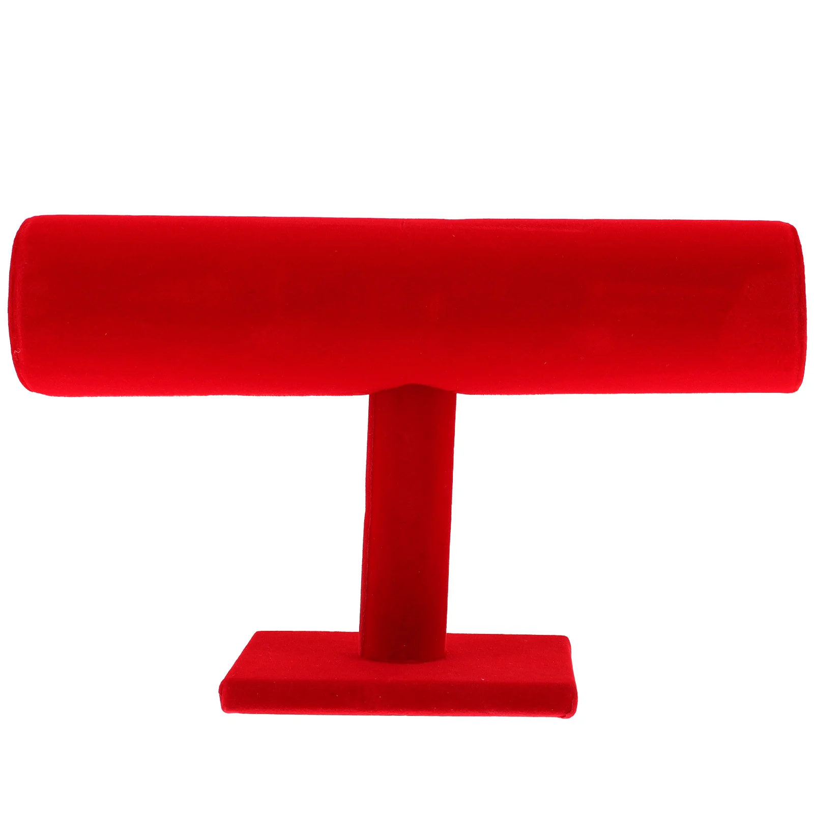 

Подставка для украшений ручной работы, 1 шт., из льняной фланели, Т-образная, легкая, для хранения браслетов, часов, заколок для волос