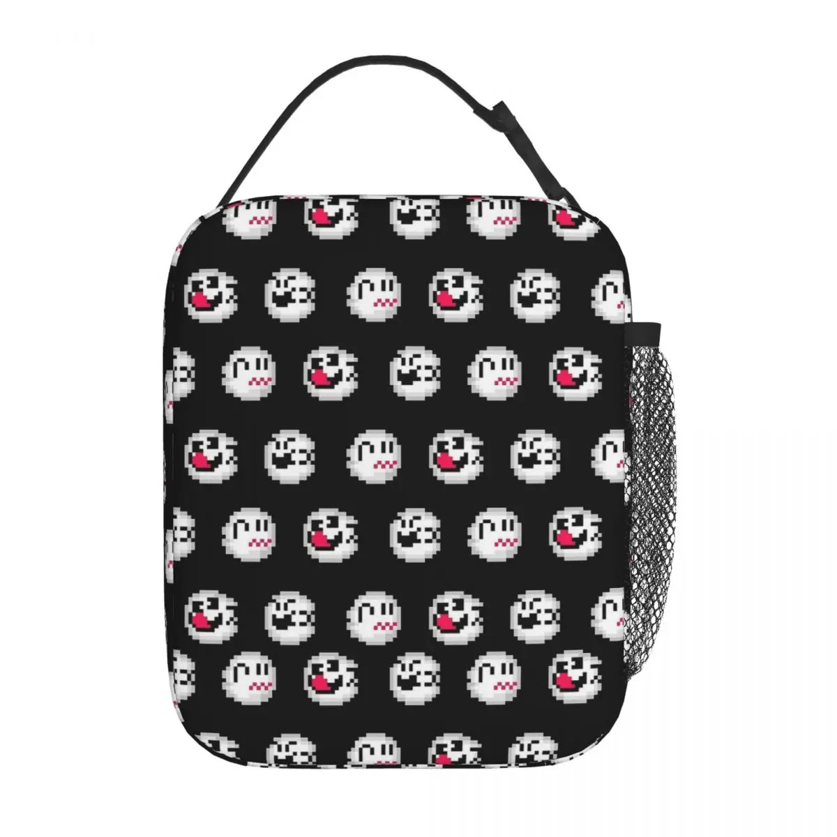 

Boo Video Games Insulated Lunch Bag Thermal Bag Meal Container Super M-Marios Large Tote Lunch Box Food Handbags School Picnic