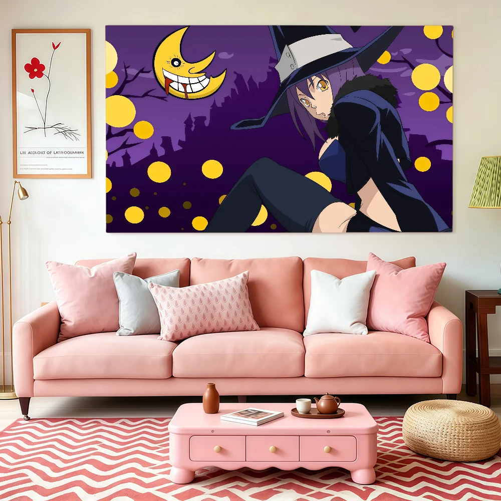 Anime S-Soul E-Eater-R flag  Club Interior Wall Creative Pattern Living Room Wall Art Party Outdoor Decor
