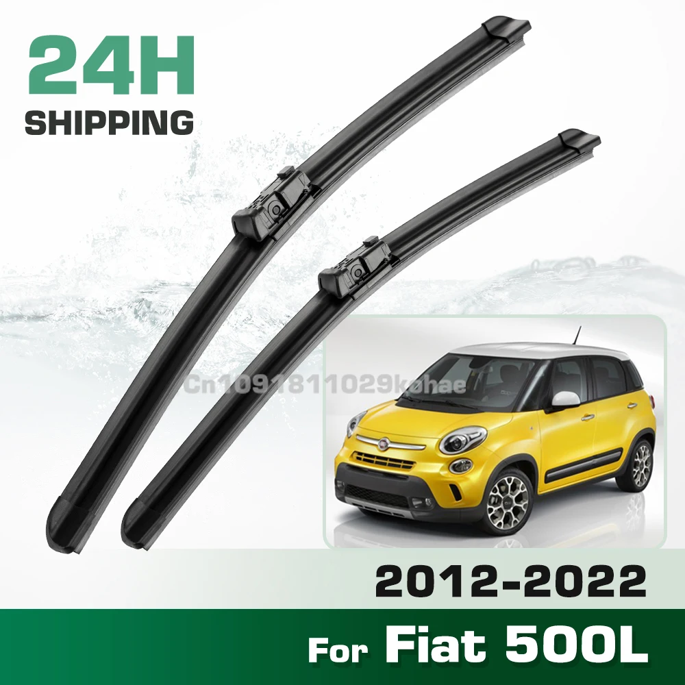 

Для Fiat 500L 2012-2022 2013 2014 2015 2016 2017 2018 2019 левый и правый передние щетки стеклоочистителя лобовое стекло щетка 26 "+ 15"
