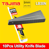TAJIMA LB30N 9mm-Wide Spare Blades 10Pcs Utility Blade SK2 Steel Replacement Blades for Utility Knife Hand Tool Accessories