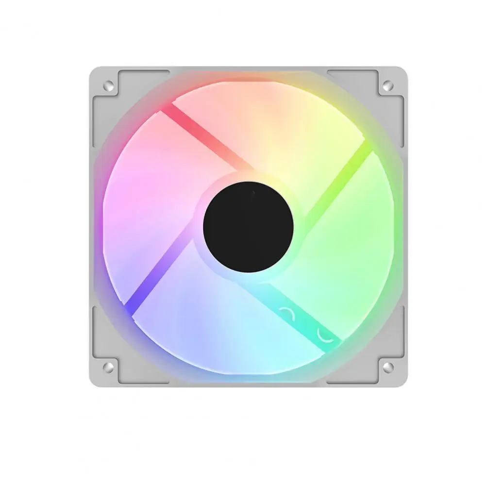 Cooling Fan Heat Dissipation High-Air Volume Rapid Cooling LED Light PC Computer Case Cooling Fan Computer Accessories