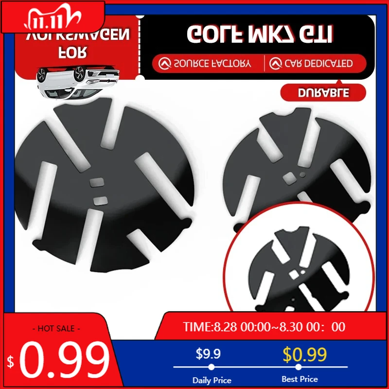 

Для VOLKSWAGEN VW Солнцезащитные козырьки 2026 Новый чехол для ключей Для VW Golf MK7 GTI GTD R Rline 2013-2017 Сменный значок 138 мм Передняя решетка Lo
