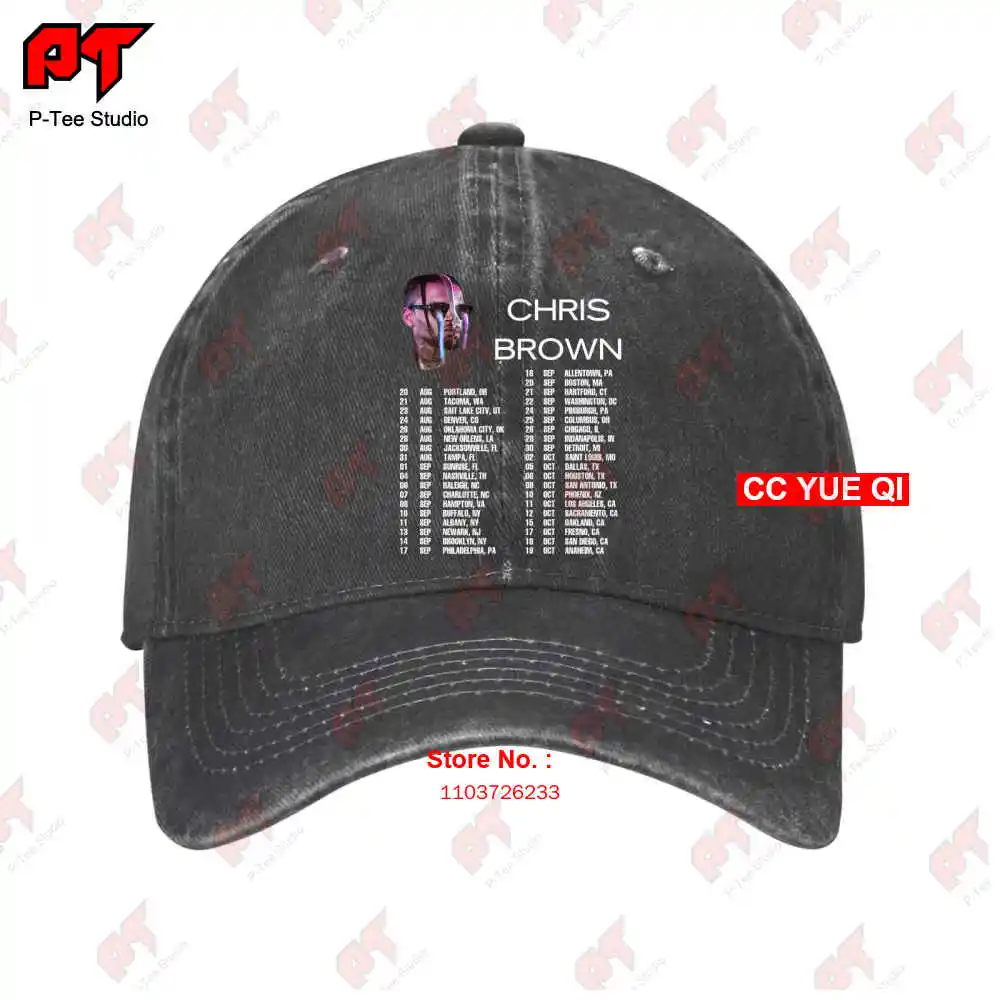 Run It Chris Brown Baseball Caps Truck Cap V46K