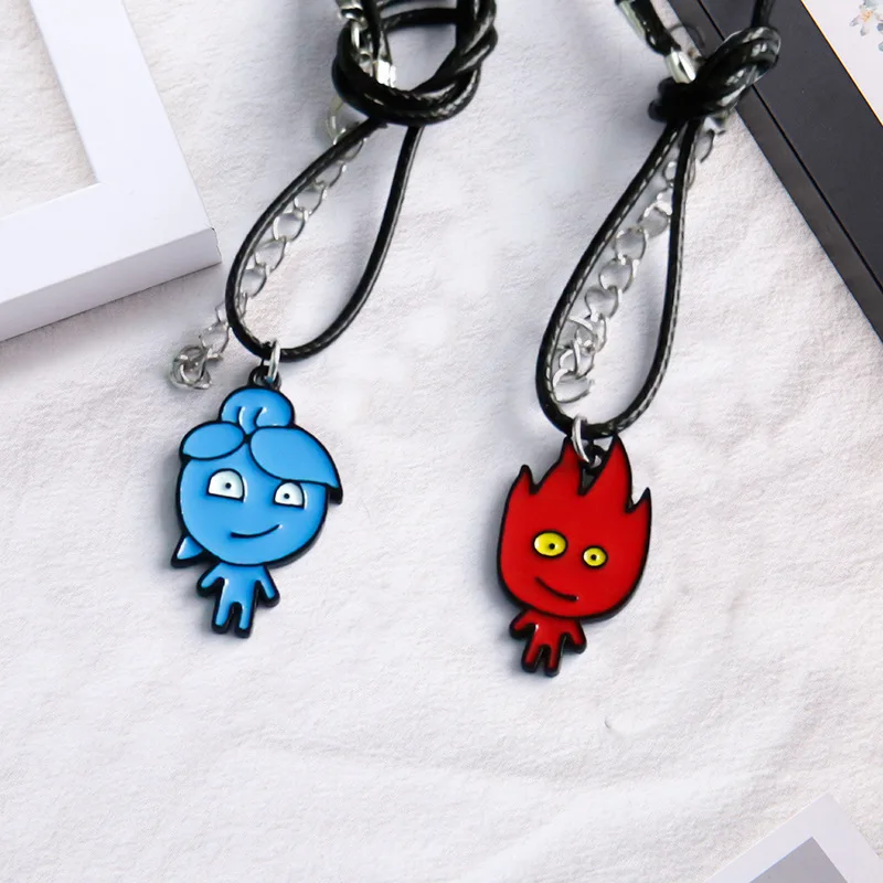 Classic Game Same Necklace Cute Exquisite Cartoon Enamel Pendant for Boys Girl Game Lovers Collection Jewelry