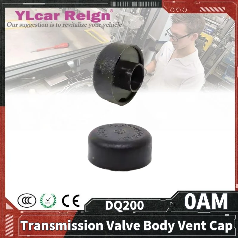 

DQ200 0AM Automatic Transmission 1Pc Mechatronic Valve Body Vent Cap 010409843A OAM Breather For VW Audi Skoda Car Accessories