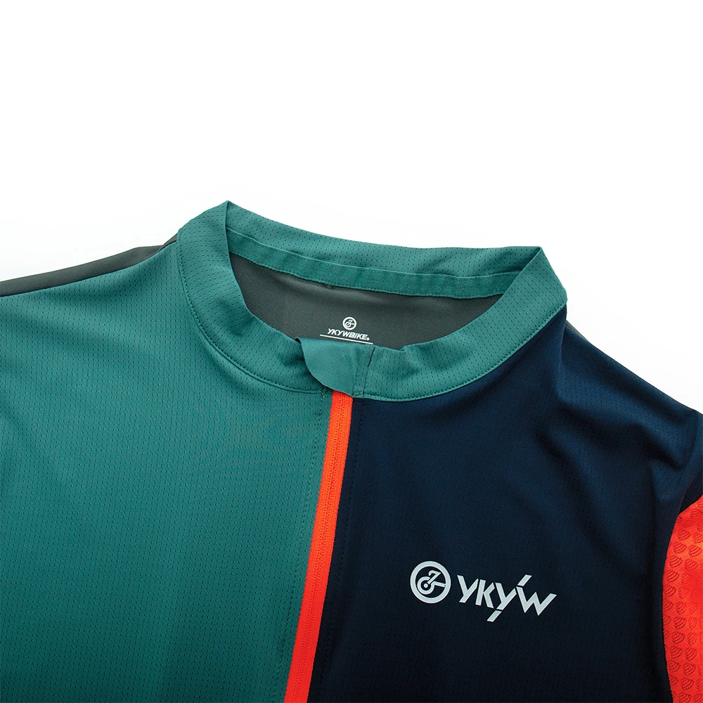 YKYW Multiple Color Summer Men's Short Sleeve Cycling Jersey Breathable Bicycle T-Shirt Sport Clothing Pro Team Racing Bike Tops - Image 3