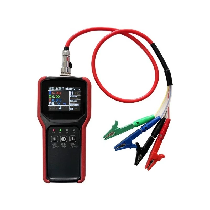 VH501TC Reader, Vibrating String Sensor Acquisition Instrument, Engineering Measurement, Lithium Battery Conductable Data