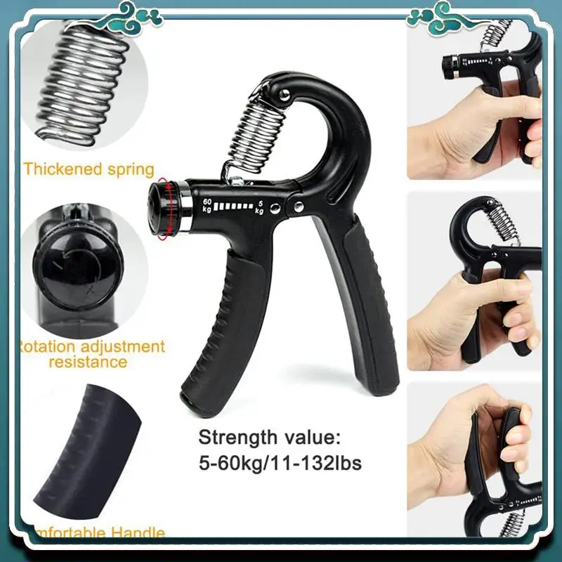 Reliable Adjustable Gripper Set Five-Finger Puller Wrist Trainer Fitness Five-Piece Set