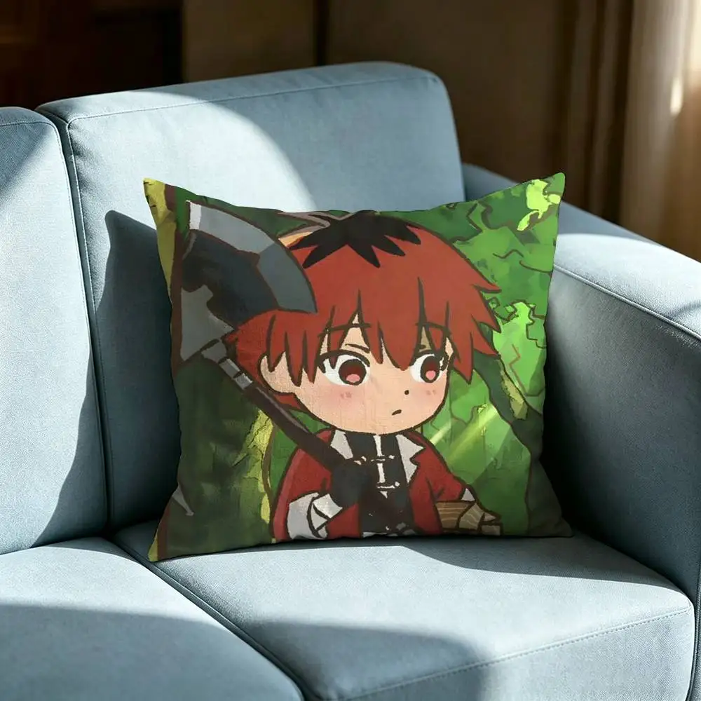 S Sousou no F Frieren Stark Pillow cover Soft Microfiber Pillowcase Home Sofa Decor Surprise Decorative printed.