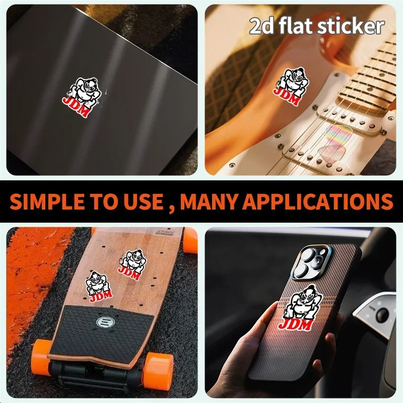4 pezzi/set simpatico adesivo JDM Sumo Wrestler - decalcomania autoadesiva rimovibile per bottiglia d'acqua, auto, album |   Regalo della cultura giapponese
