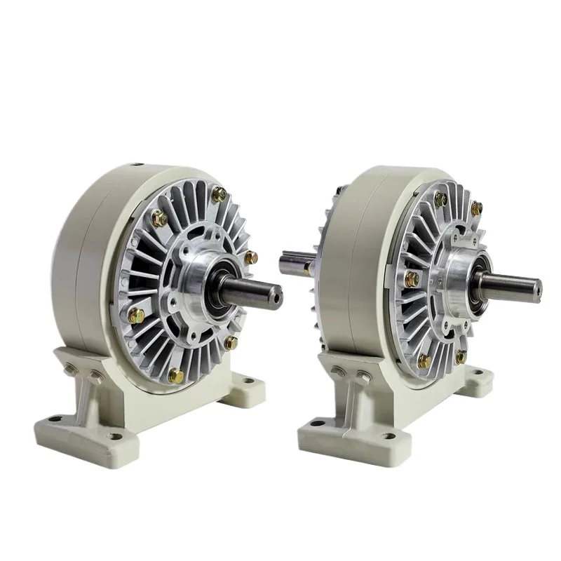 

Magnetic Powder Brake with Base Clutch 24V Single Axis Double Axis Hollow Tension Controller Brake