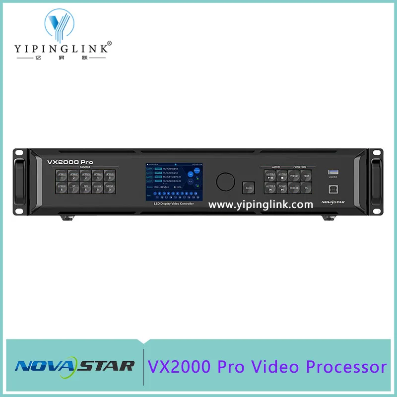 Novastar VX2000 Pro All-in-One Controller With 20 Ethernet Ports for Large Indoor Outdoor Rental LED Screen Display