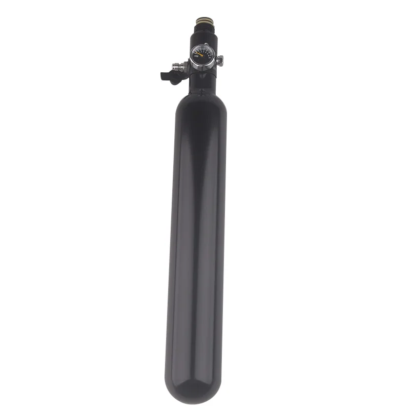 HPA 0.38L/380CC Air Tank Output 160To3000PSI Pressure Relief Valve Gas Cylinder Refill Regulator For CO2 Station Diving Aquarium