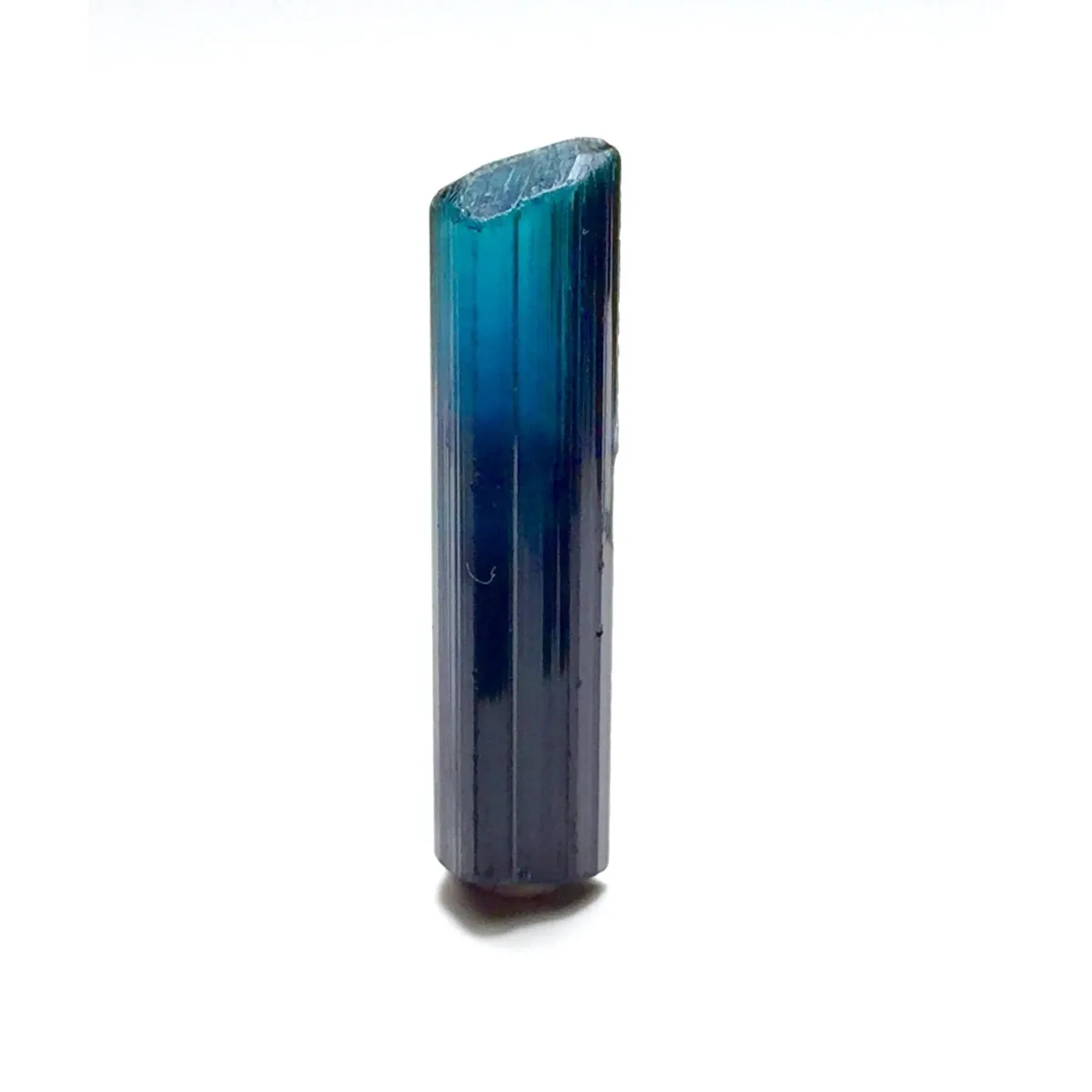Brazilian Elbaite Crystal Points, 10g 5-15mm Natural Tones, Display Box for Home Office Display & Rock Specimens