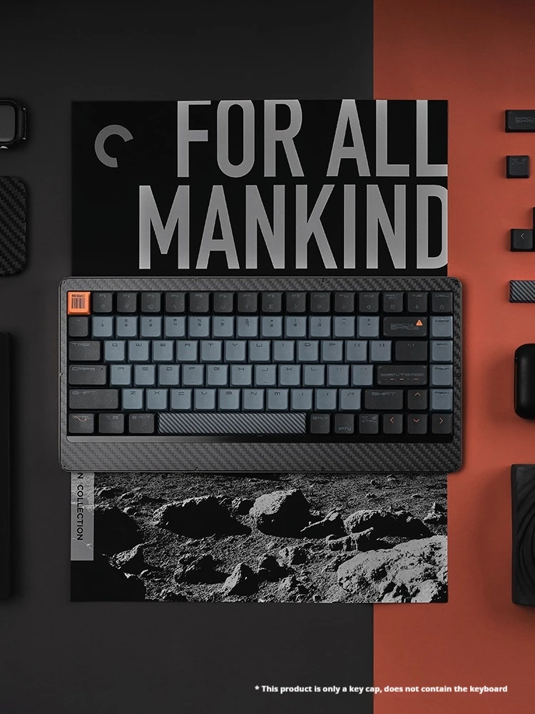 Lofree Themed Key Caps EDGE Low-Profile Mechanical Keyboard 84-Key PBT Dye-Sublimated Oil-Resistant for Office Gaming