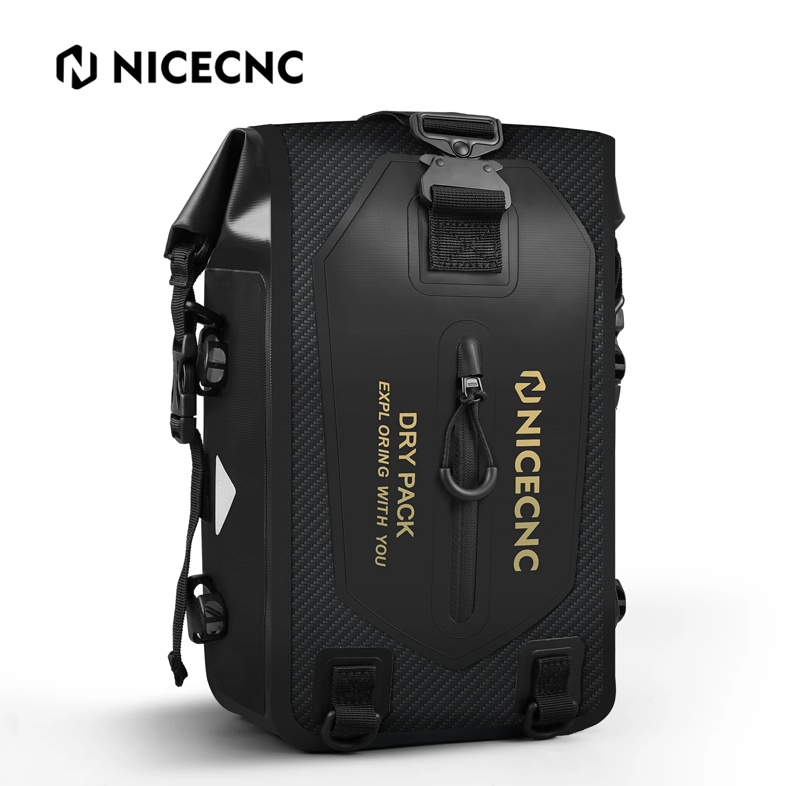 

NICECNC Motorcycle Crash Bar Saddlebag for BMW R1200GS R1250GS LC Waterproof Multi-Pocket Tool Storage Bag Moto Side Frame Pack