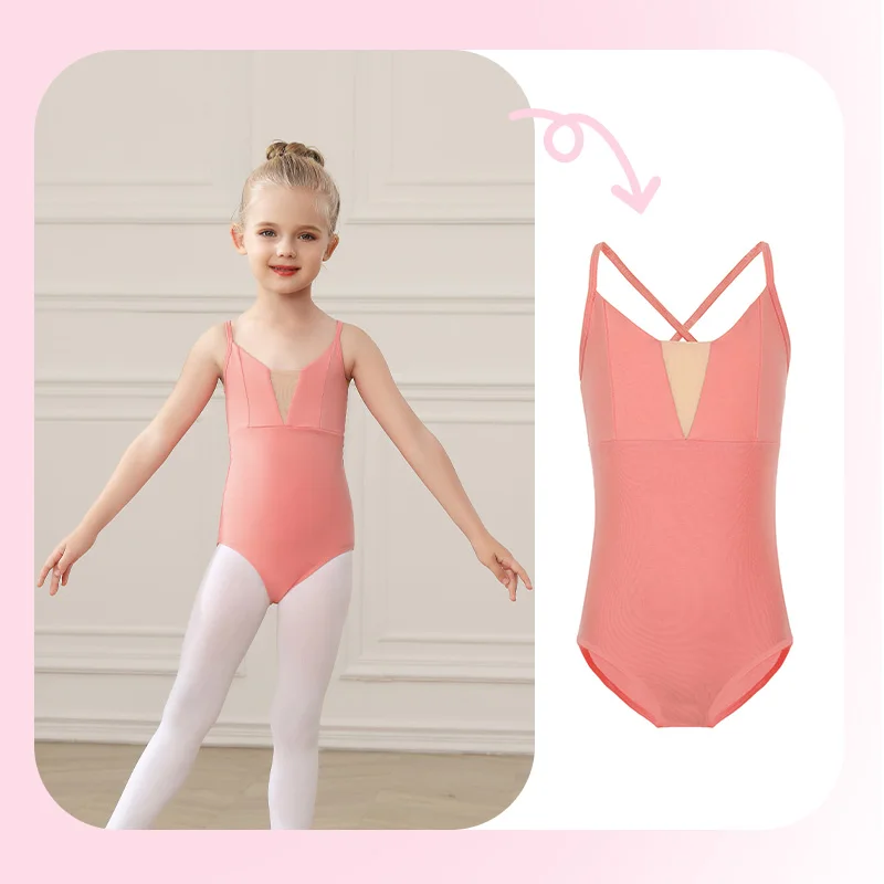 

Girls Ballet Tights Camisole Clothes Bodysuit Ballet Tutu Dress For Kids Dance Leotards Gymnastics Dancewear Balleriana Clothes