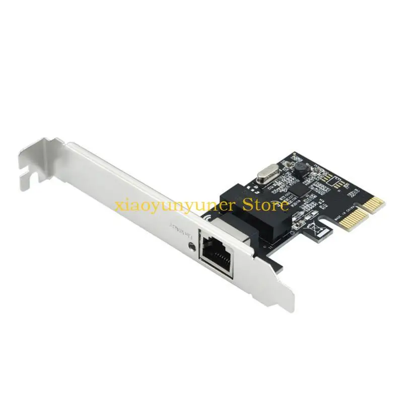 P9JB Gigabit PCIe Ethernet Networking Card RTL8111E Chip RJ45 LAN Port PCIe Installat