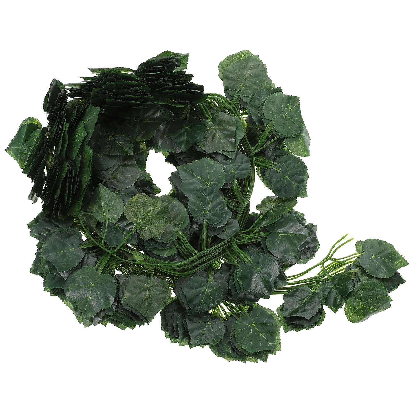 

12 Pcs Artificial Grape Leaf Decoration Green Foliage Plants Non Fading Bedroom Vines Garland Trailing