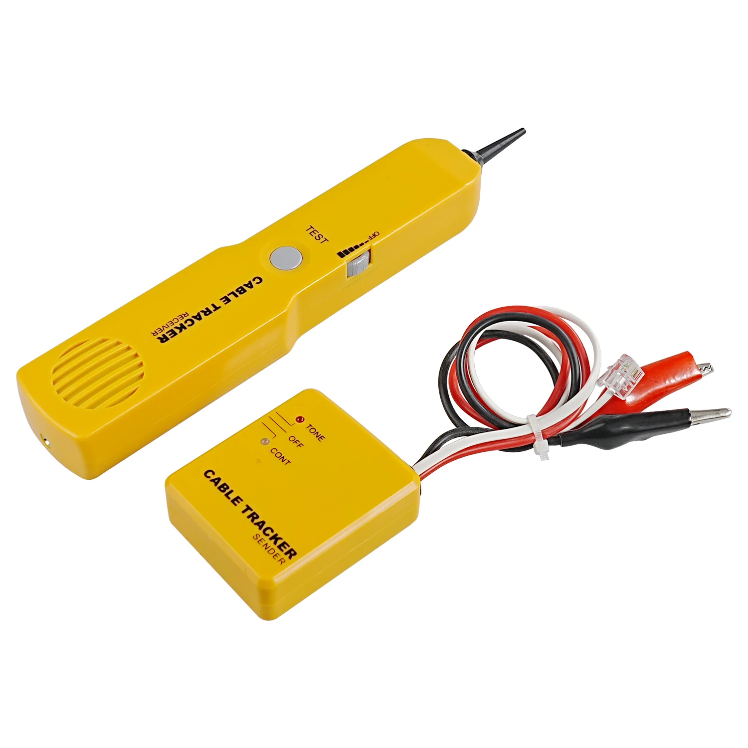 

Тестер цепей для трассировки проводов с тональным генератором и комплектом зондов, тестер локатора сигналов кабеля, непрерывность тестовой цепи