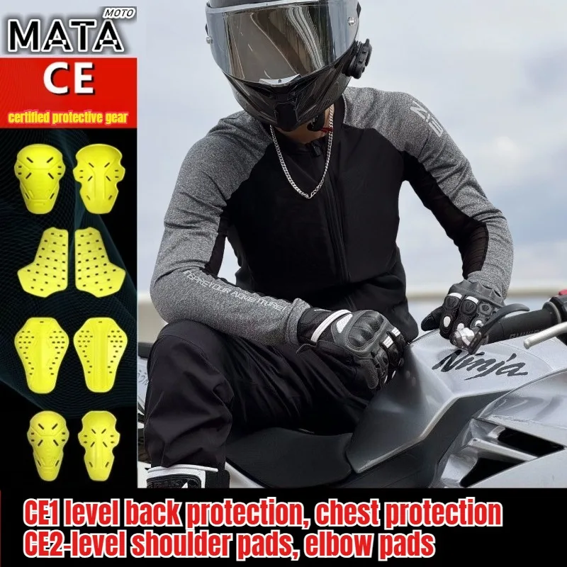 

Summer Motorcycle Jacket Breathable Full Body Moto Off-road Protective Armor Sportswear Moto Clothes CE Protector Gear