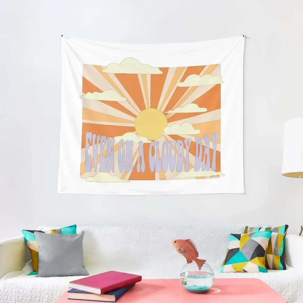 Even On a Cloudy Day- Shake Me Down Tapestry Home Decoration Accessories Aesthetics For Room Bedroom Decorations Tapestry