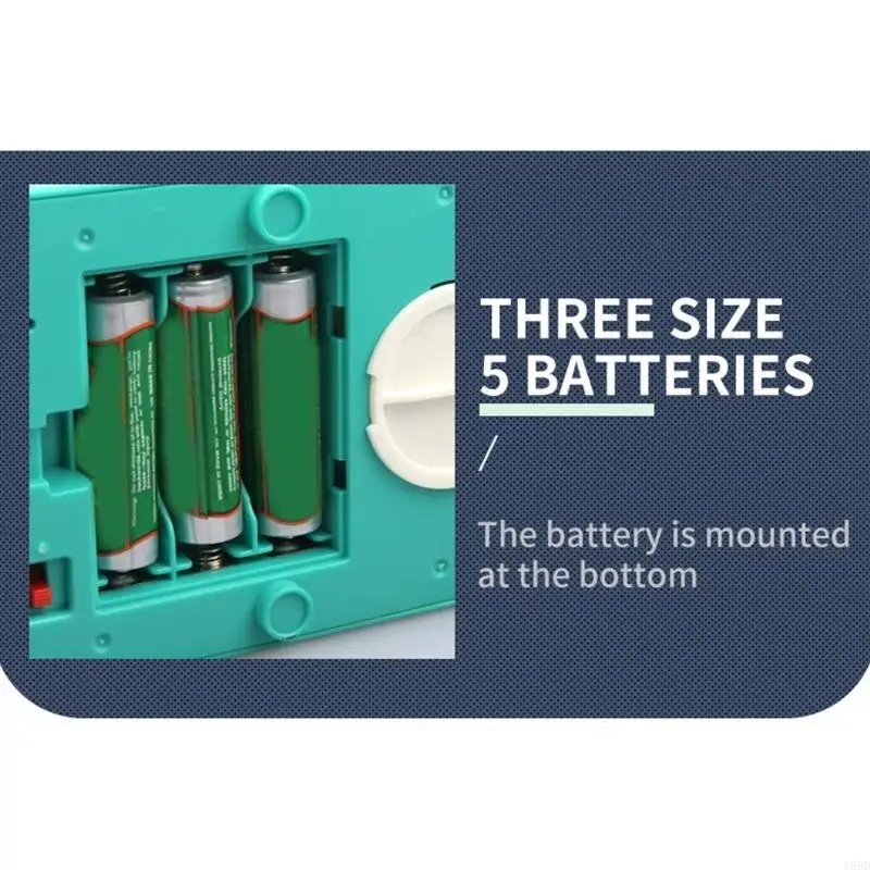 Y88D Digital Money Safe Saving Saving Box Piggy Toy (verde/rojo）