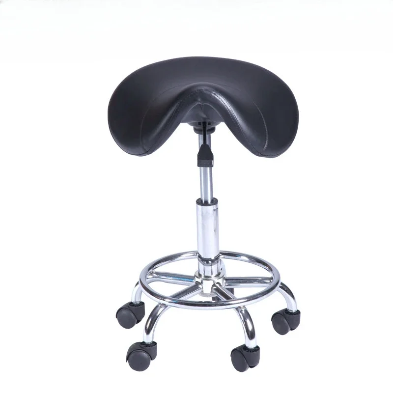 Pet beautician waist special stool, ergonomic rotating chair, saddle chair, lifting chair