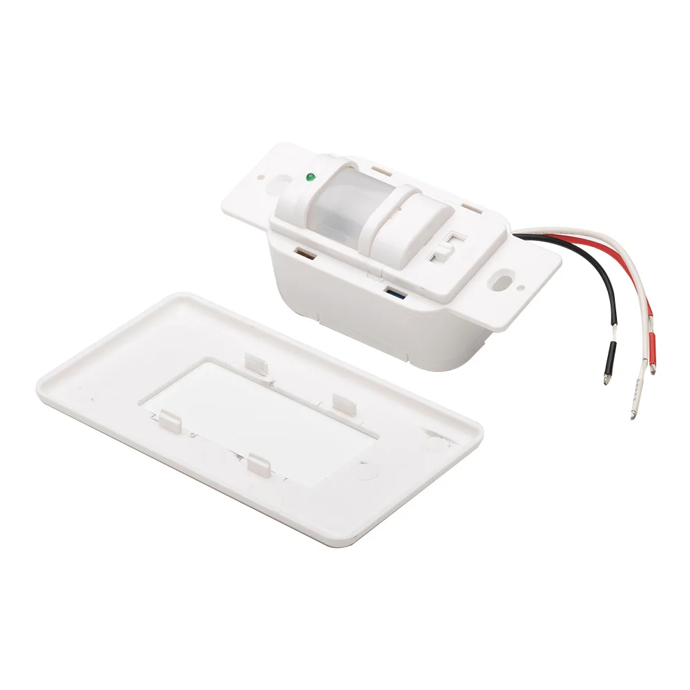 110V-240V AC ON OFF Auto Wall Mounted Motion Sensor Switch Automatic Infrared Light Switch with light Control Sensor