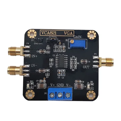 VCA821 module of voltage controlled gain amplifier electronic competition module