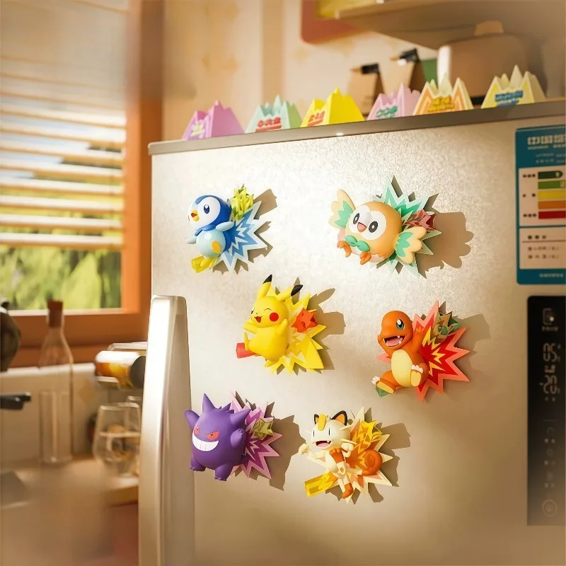 figura-miniatura-brillante-de-personaje-de-dibujos-animados-con-base-de-escena-de-estrellas-rowlet-pikachu-charmander-gengar-piplup-meowth-coleccionable-regalo