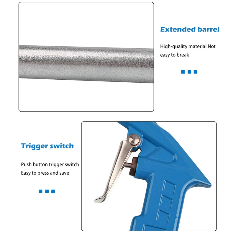 Imagem -02 - Dupla Finalidade Automotivo Motor Óleo Passagem Pistola de Limpeza com Mangueira Limpeza Desengordurante Spray Tool Sifão Spray Gun Kit