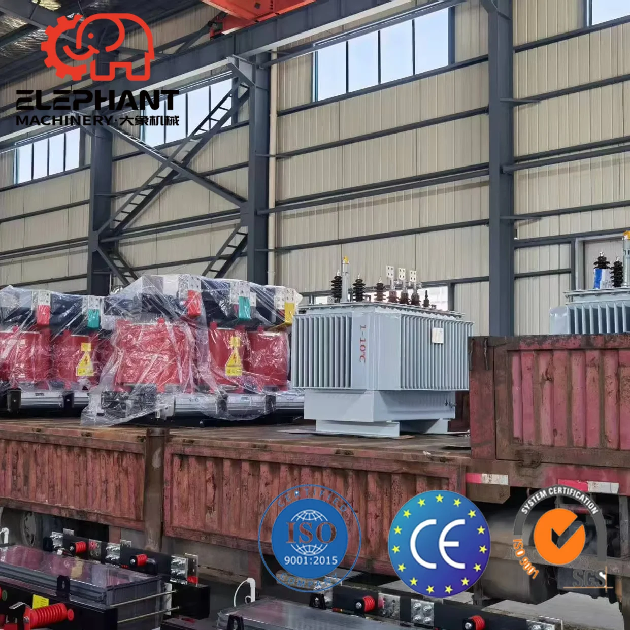 1600kva Power  Dry Type Power Transformer Three-Phase 50/60Hz Epoxy Resin Insulation