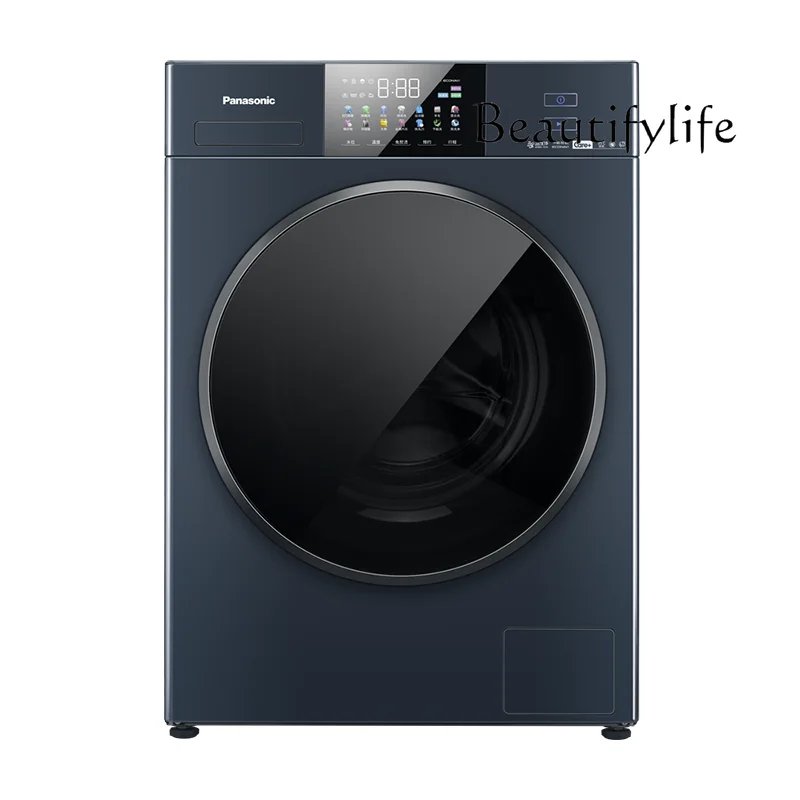 10KG drum washing machine canopy blue appearance intelligent high temperature sterilization washing machine