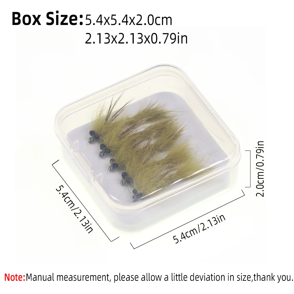 Wifreo Ninfa libélula con orejas de liebre – Mosca húmeda para trucha - imagen 2