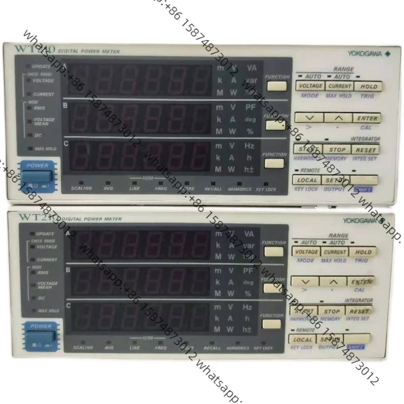 

YOKOGAWA Digital Power Meter with Harmonics WT230 WT310 WT330 WT333EWT300