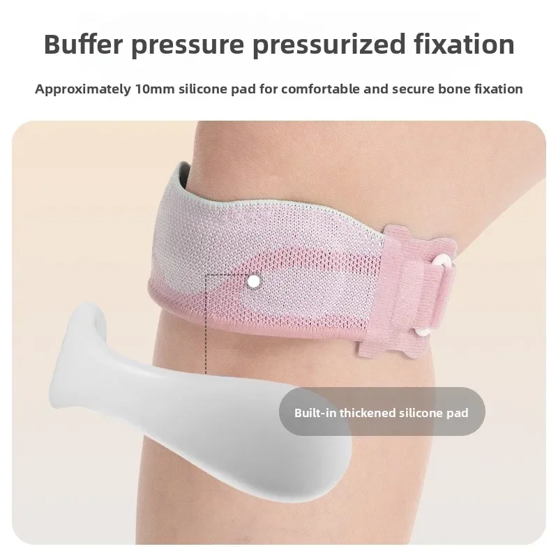 Men Women Breathable Compression Knee Pads Silicone Shock Absorption Patella Band Badminton Basketball Running Fitness
