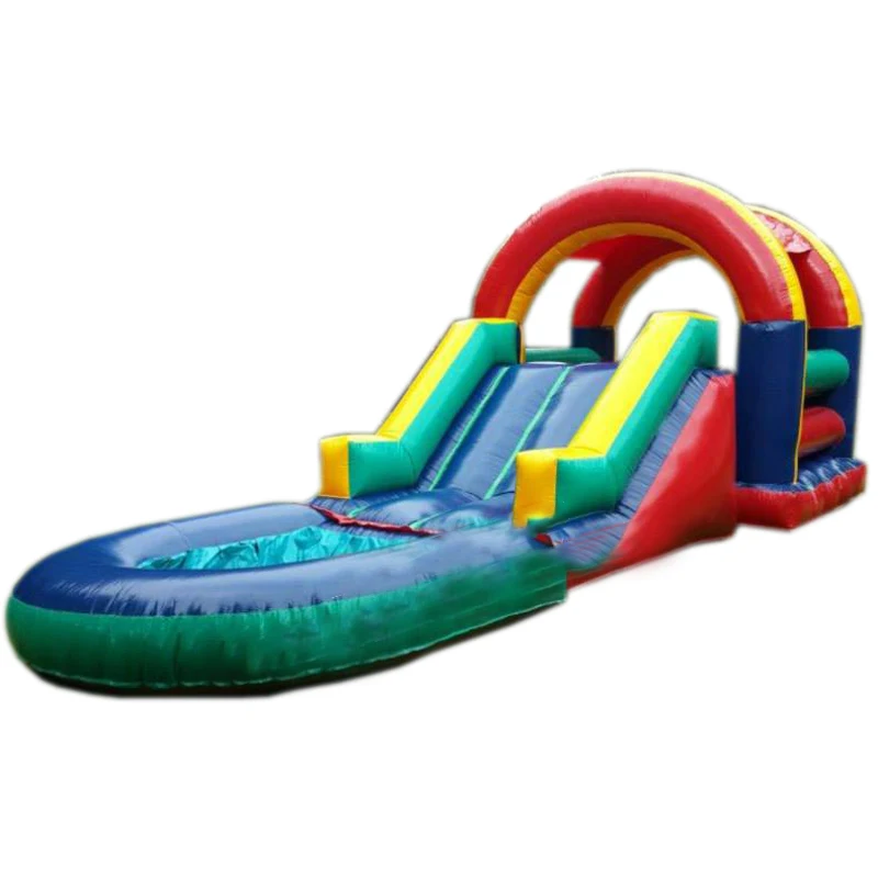 Customized Inflatable Water Slide Pool Inflatable Sliders For Child Or Adult Play