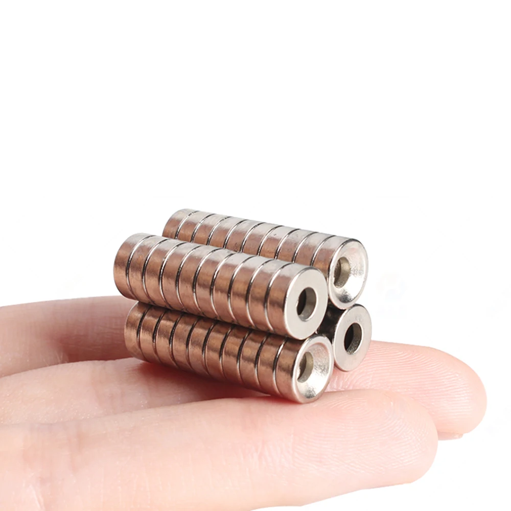 5/10/20/50/100Pcs 8x3 Hole 3mm N35 NdFeB Countersunk Round Magnet Super Powerful Strong Permanent Magnetic imane Disc 8*3-3mm