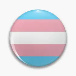 Trans pride flag Pin Buttons spille accessorio per gioielli personalizza spilla distintivi per risvolto alla moda