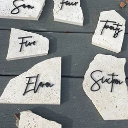 Custom Wooden Place Cards Name Plates ForWedding Personalized Wedding Guest Names Wedding Table Cards Table Settings DinnerParty