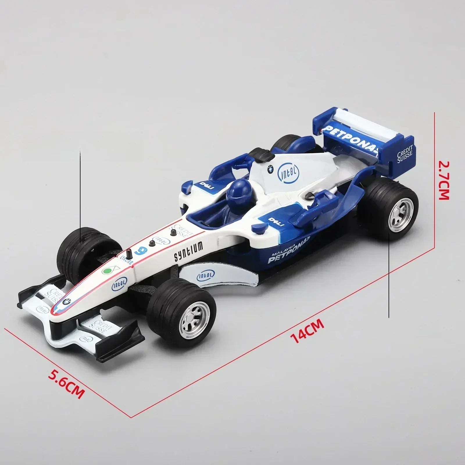 

1/32 F1 Formula Racing Alloy Car Model Sound and Light Simulation Rally Racing Car Model Children's ToyFashion Ornament Collecti