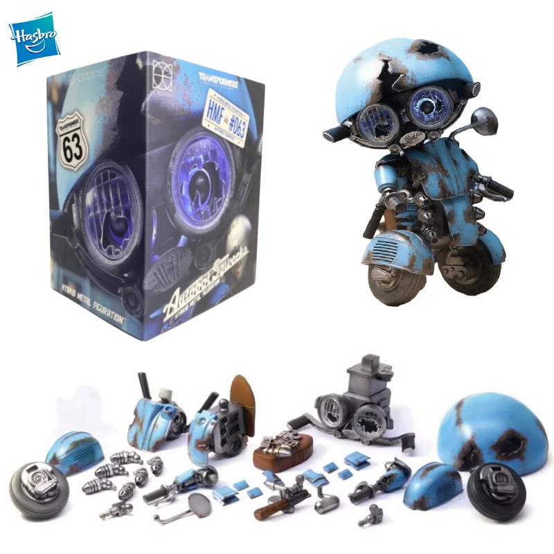 

Трансформеры Hasbro HEROCROSS из сплава, 5 маленьких умных мотоциклов, фигурки sqweek, модель, украшение, коллекция игрушек, подарок